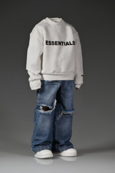 Quần Jean rách figure búp bê nam nữ 1/6