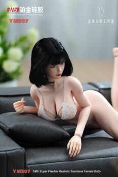 Cơ thể nữ Silicone tỷ lệ 1/6 Yimei Studio YM507 liền mạch, bụp lớn