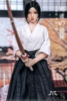 Mô hình figure nữ 1/6 YM Toys YMT118B Kendo Girl Tama Tsuru