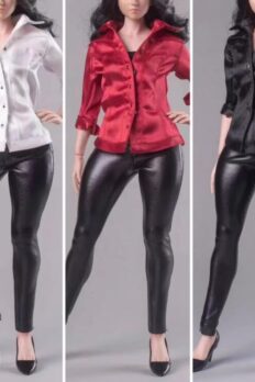 Áo Sơ Mi + Quần Da Cao Cấp Ada Wong – Tương Thích Body Chân To AT202