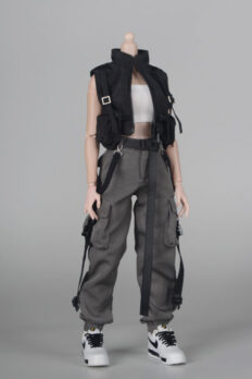 Áo vest chiến thuật phong cách streetwear dành cho mô hình figure tỷ lệ 1/6