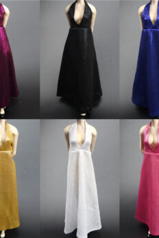 Bộ Váy Dạ Hội Monroe tỷ lệ 1/6 cho body figure nữ – Đầm Dạ Hội Cao Cấp