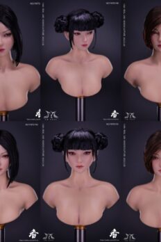 Head nữ 1/6 YMTOYS YMT074 "Xiang" cho búp bê, action figure