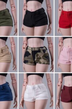 Quần Short Co Giãn CTC-005 cho figure, búp bê 1/6 Vừa các body đùi to Tbleague, AT202 / AT203