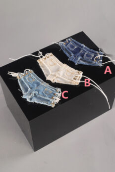 Quần Short Nữ CCTOYS 1/6 Phong Cách Thời Trang – Quần Jean Ngắn Sexy Buộc Dây Cho Figure