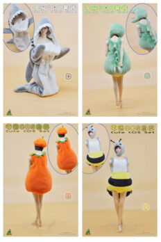 Trang phục figure, búp bê nữ 1/6 Cuke Toys Cute COS Outfit Set
