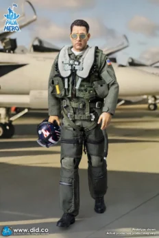 Mô hình 1/12 DID XM80031 U.S Navy Fighter Weapons School Instructor F/A-18E Pilot – Captain Mitchell Figure