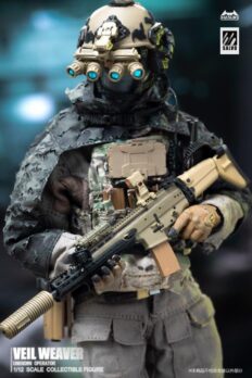 Mô hình 1/12 HASUKI SA04 Black Ops Veil Weaver action figure