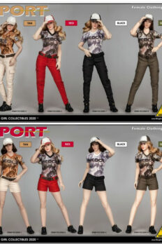 Trang phục figure nữ 1/6 FLIRTY GIRL Quần dài & quần short nữ tỷ lệ 1/6