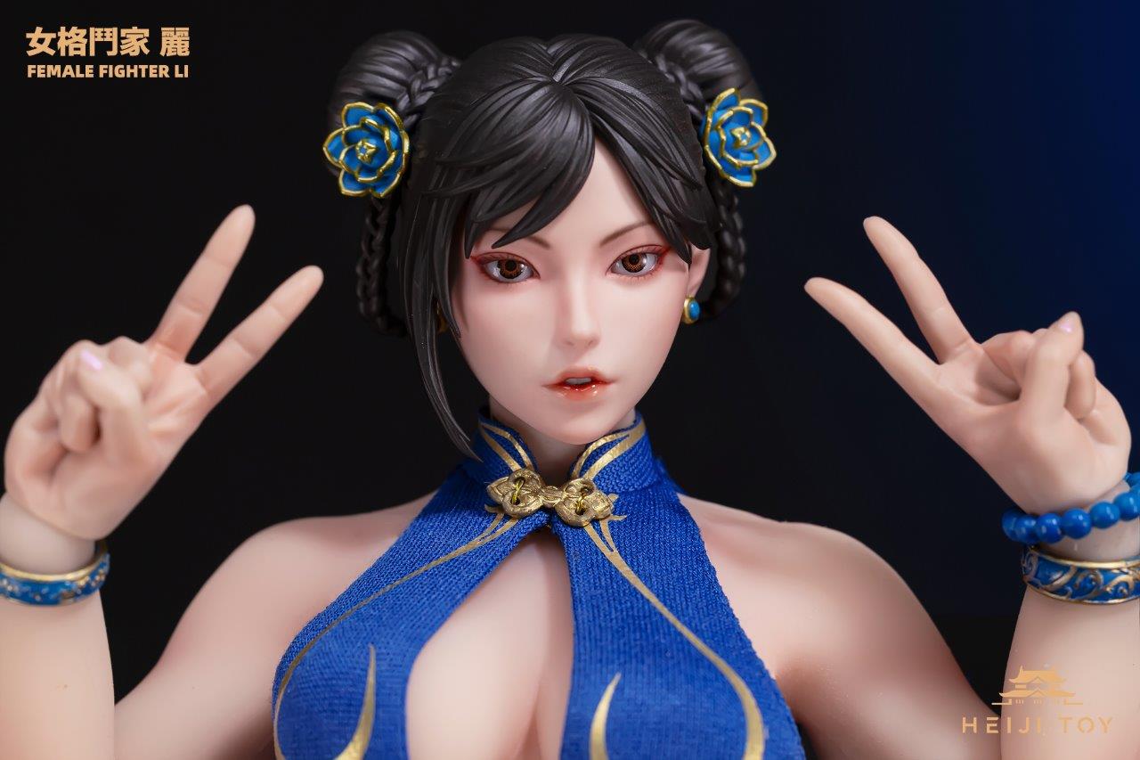 Mô hình 1/6 HeiJi Toys HJ001 Female Fighter Li Action Figure - Image 9
