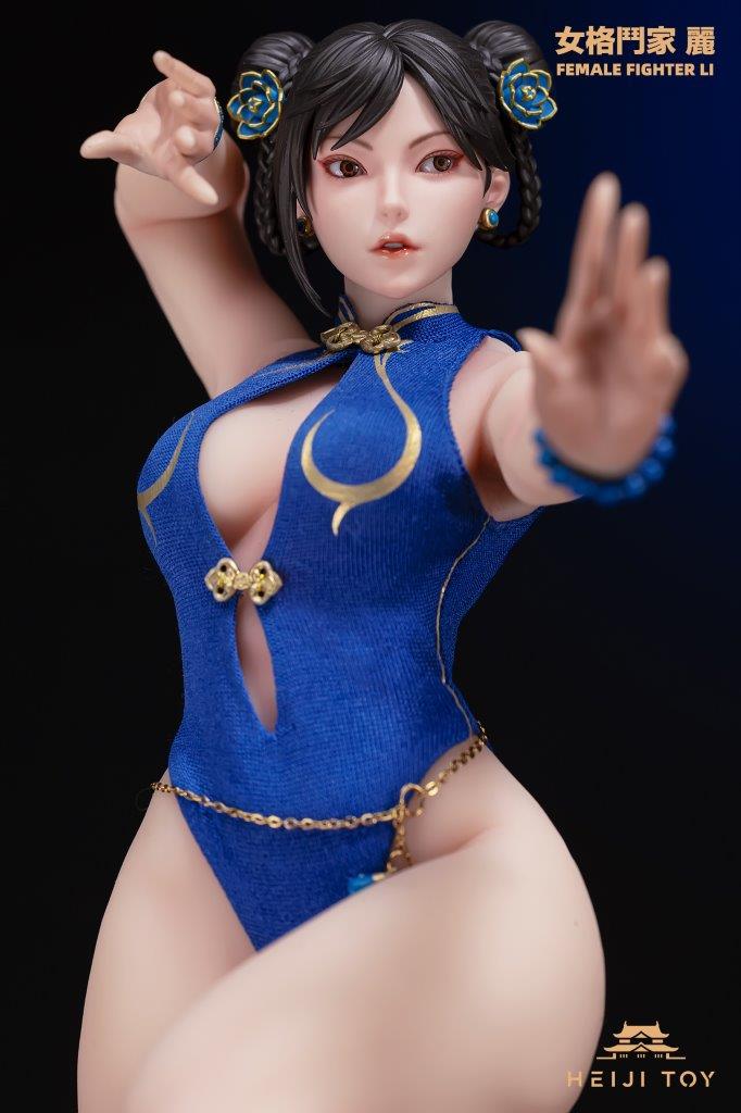 Mô hình 1/6 HeiJi Toys HJ001 Female Fighter Li Action Figure