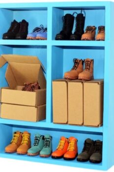 Giày Leo Núi Phong Cách / Bốt Martin Cao Cấp Tỷ Lệ 1/12 Cho Mô Hình Nhân Vật – Giày Đế Đặc