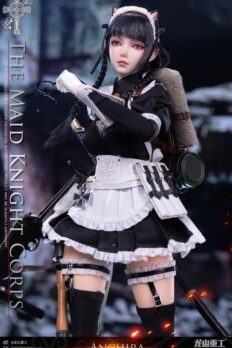 Mô hình figure hầu gái 1/6 Long Shan Jin Shu The Maid Knight Corps Grenade Soldier Angela Figure
