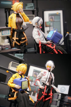 Gói trang phục, phụ kiện figure 1/6 NEWUP Hollow Investigator Tactical Suit NU001AB + Hollow Outpost Scene NU002