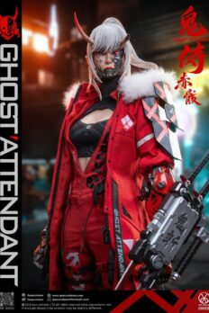 Mô hình figure 1/6 POP Toys GS-002 Ghost Attendant Red Remains Collectibles Figure