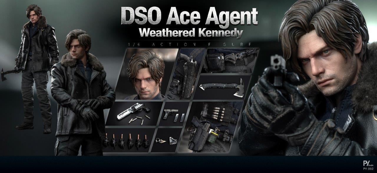 Mô hình figure 1/6 PY Studio PY002 DSO Ace Agent Kennedy - Image 14