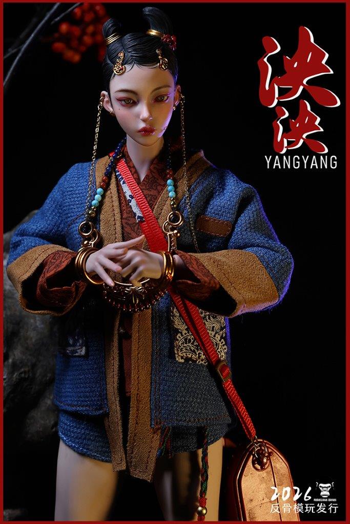 Mô hình action figure 1/6 Rebellious Bones TSG001 Yang Yang Boxed - Image 3