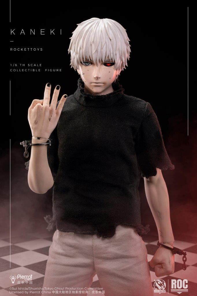 Mô hình action figure 1/6 Rocket Toys ROC-024 Ken Kaneki Awakening Version