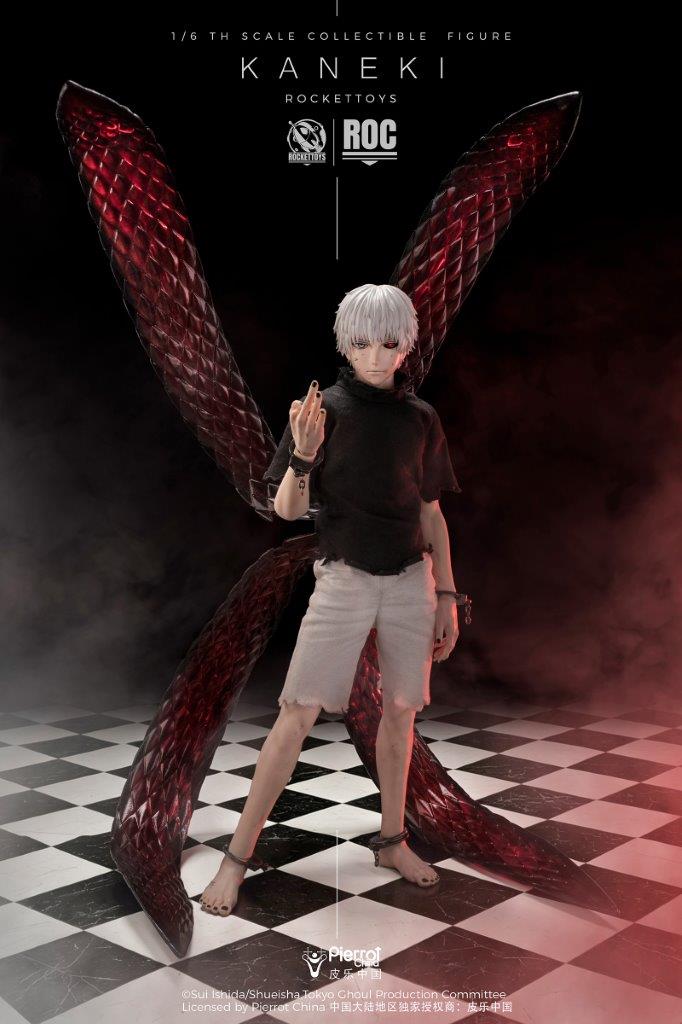 Mô hình action figure 1/6 Rocket Toys ROC-024 Ken Kaneki Awakening Version - Image 3