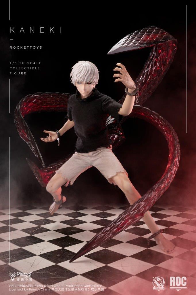 Mô hình action figure 1/6 Rocket Toys ROC-024 Ken Kaneki Awakening Version - Image 4