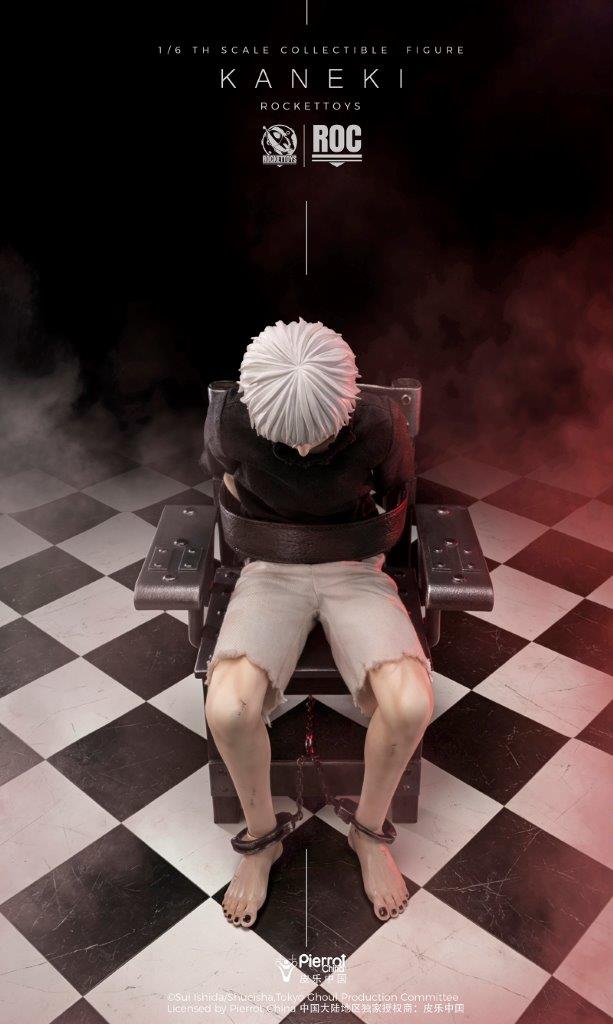Mô hình action figure 1/6 Rocket Toys ROC-024 Ken Kaneki Awakening Version - Image 9