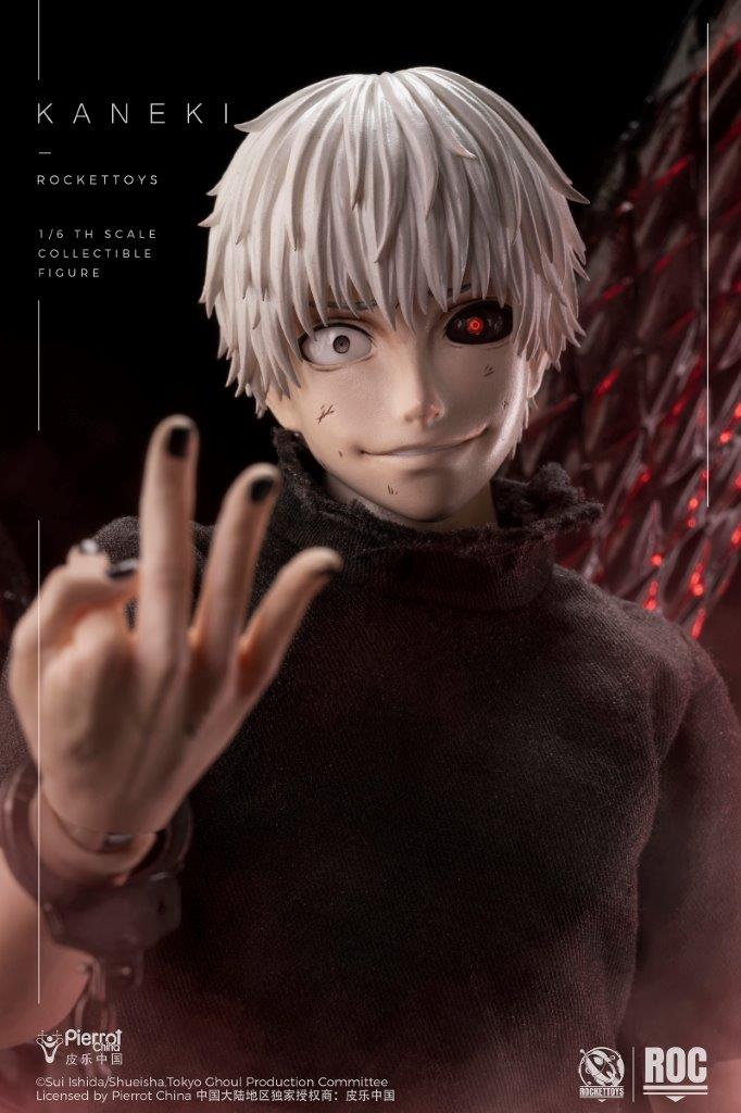 Mô hình action figure 1/6 Rocket Toys ROC-024 Ken Kaneki Awakening Version - Image 11