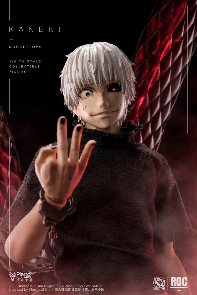 Mô hình action figure 1/6 Rocket Toys ROC-024 Ken Kaneki Awakening Version - Image 12