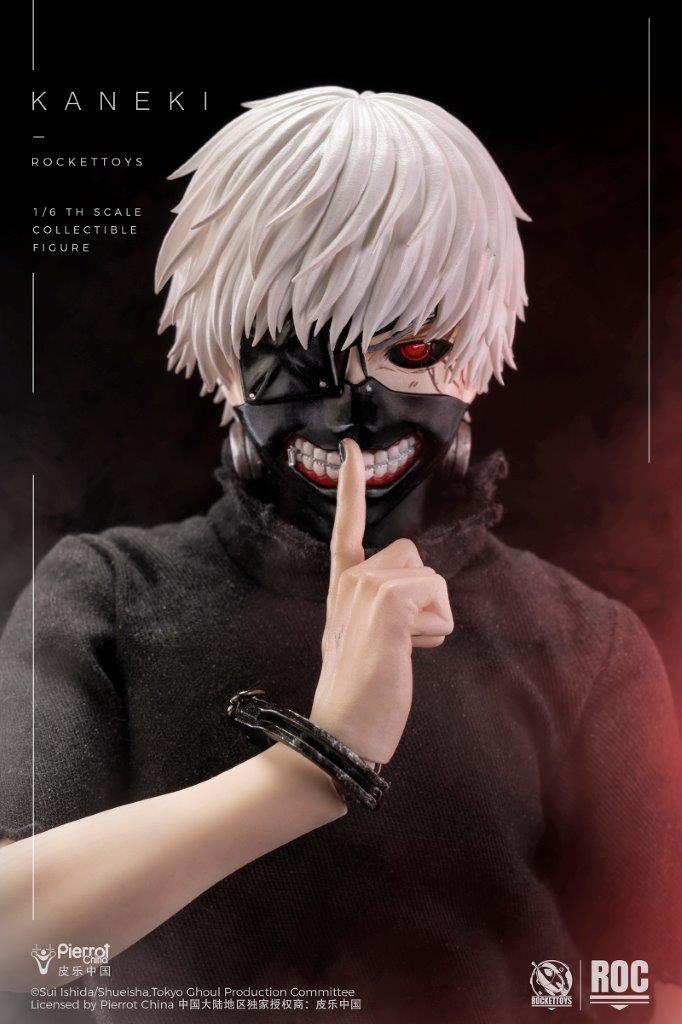 Mô hình action figure 1/6 Rocket Toys ROC-024 Ken Kaneki Awakening Version - Image 13
