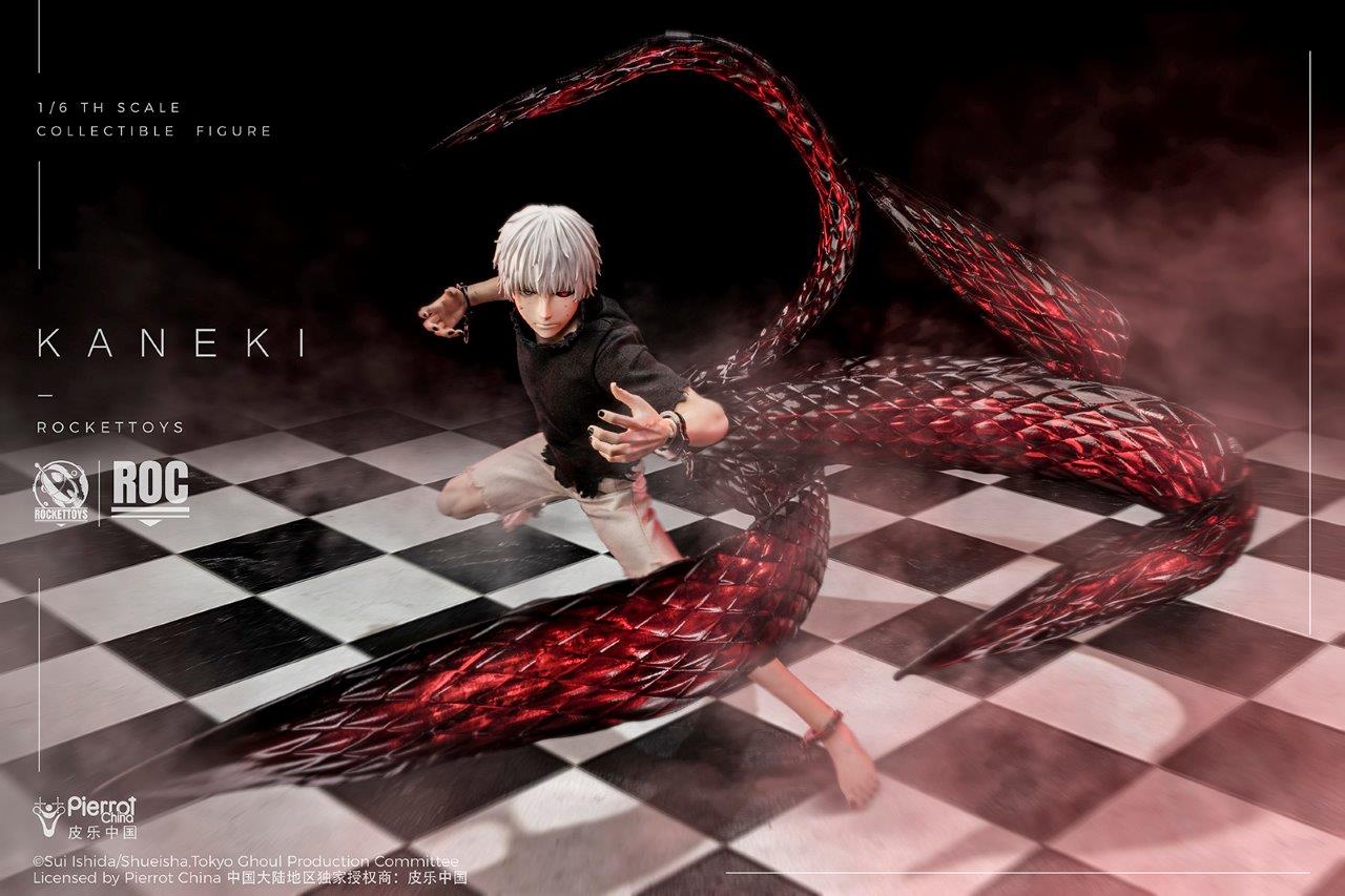Mô hình action figure 1/6 Rocket Toys ROC-024 Ken Kaneki Awakening Version - Image 14