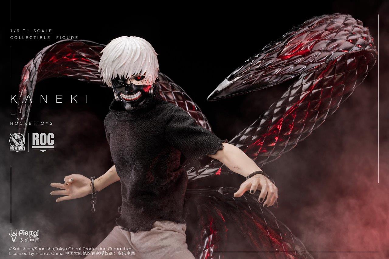 Mô hình action figure 1/6 Rocket Toys ROC-024 Ken Kaneki Awakening Version - Image 15