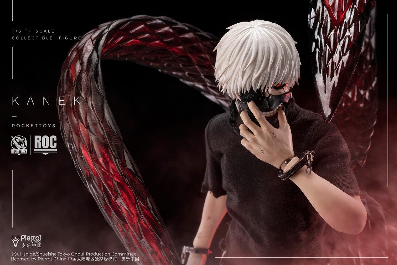 Mô hình action figure 1/6 Rocket Toys ROC-024 Ken Kaneki Awakening Version - Image 18