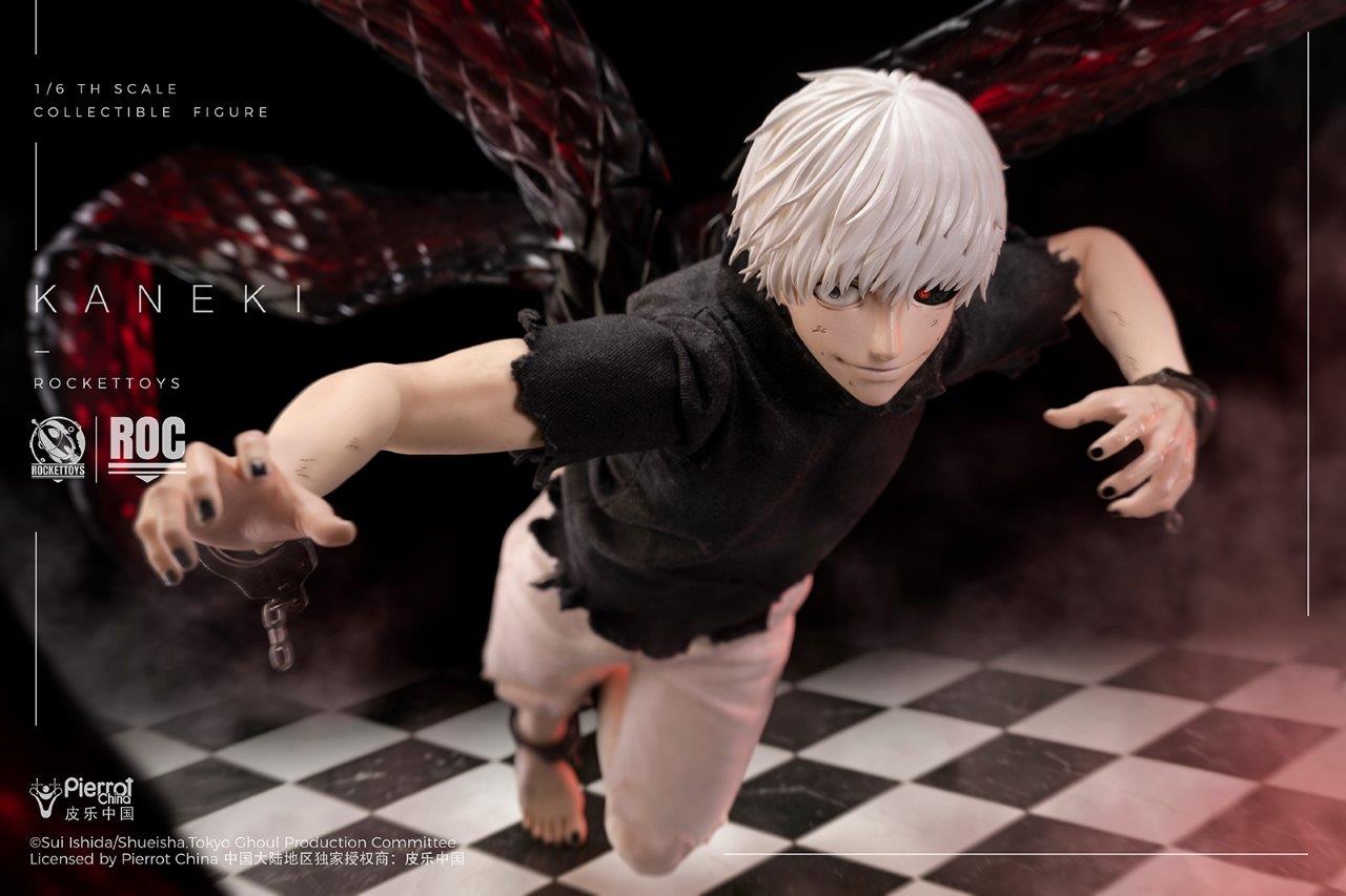Mô hình action figure 1/6 Rocket Toys ROC-024 Ken Kaneki Awakening Version - Image 20