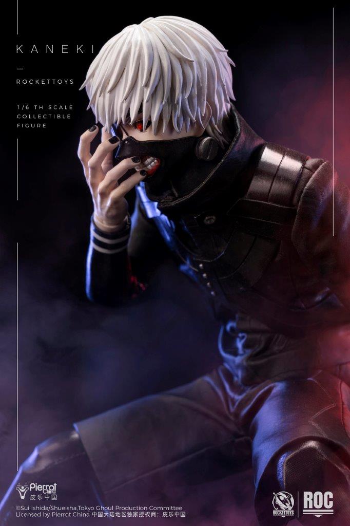 Mô hình figure 1/6 Rocket Toys ROC-025 Ken Kaneki Combat Suit Version - Image 17