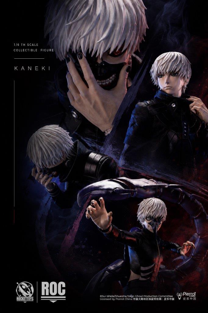 Mô hình figure 1/6 Rocket Toys ROC-025 Ken Kaneki Combat Suit Version - Image 18