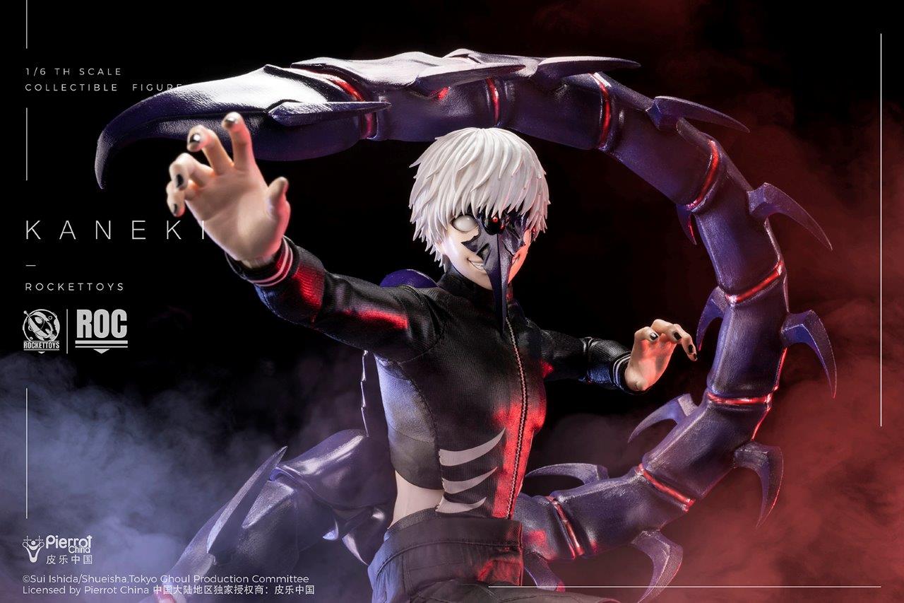 Mô hình figure 1/6 Rocket Toys ROC-025 Ken Kaneki Combat Suit Version - Image 20