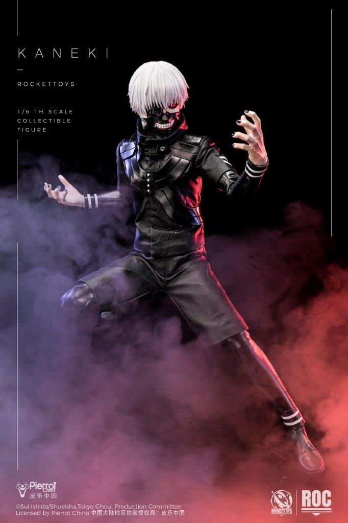 Mô hình figure 1/6 Rocket Toys ROC-025 Ken Kaneki Combat Suit Version - Image 4