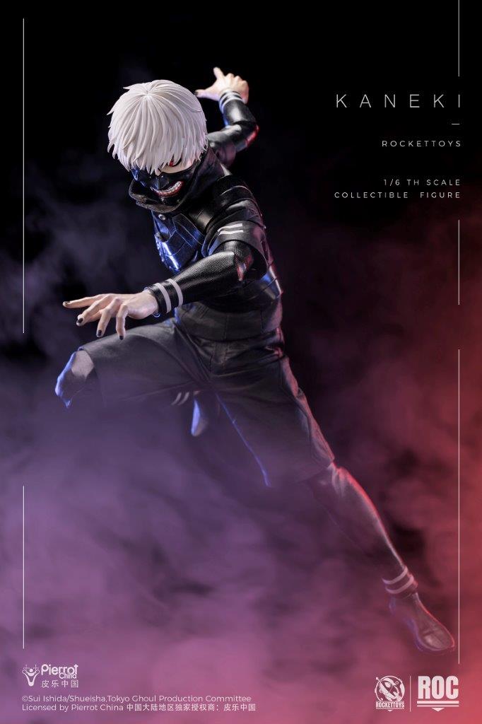 Mô hình figure 1/6 Rocket Toys ROC-025 Ken Kaneki Combat Suit Version - Image 5
