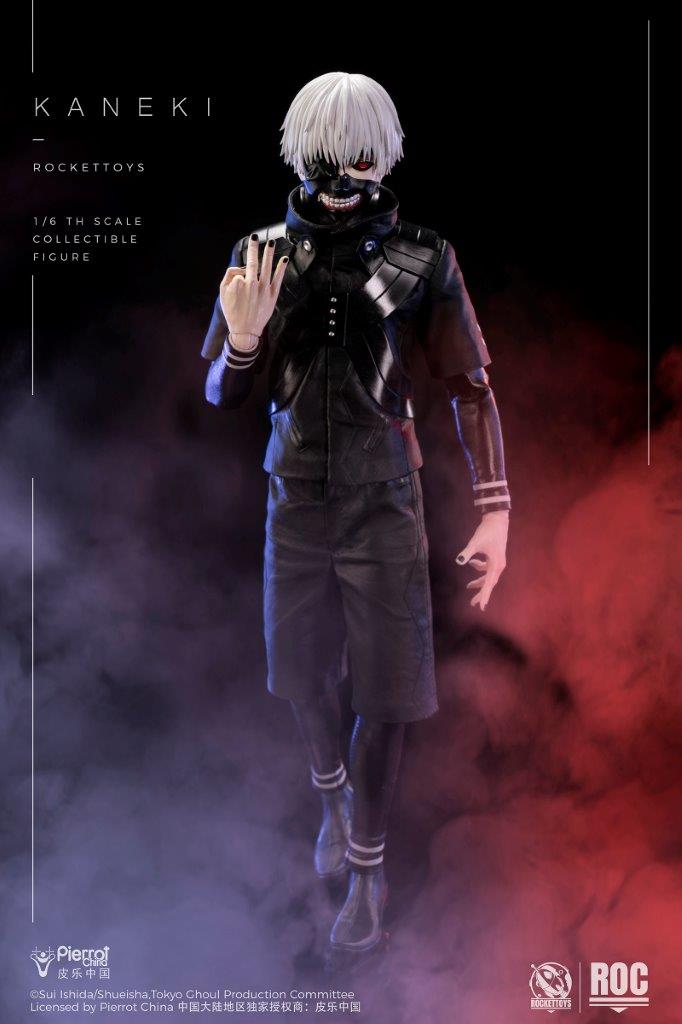 Mô hình figure 1/6 Rocket Toys ROC-025 Ken Kaneki Combat Suit Version - Image 6