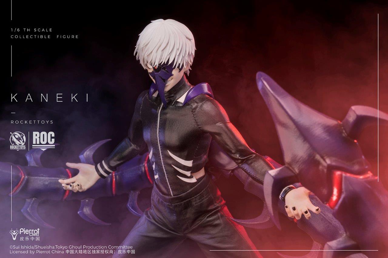 Mô hình figure 1/6 Rocket Toys ROC-025 Ken Kaneki Combat Suit Version - Image 26