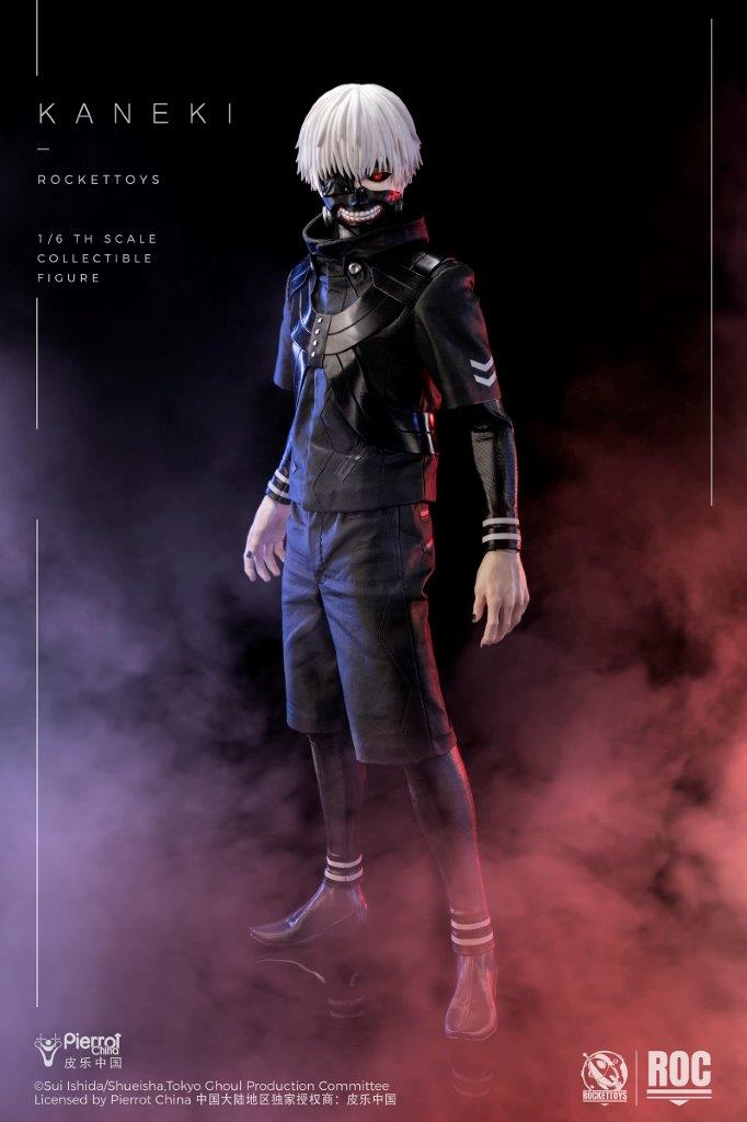 Mô hình figure 1/6 Rocket Toys ROC-025 Ken Kaneki Combat Suit Version - Image 7