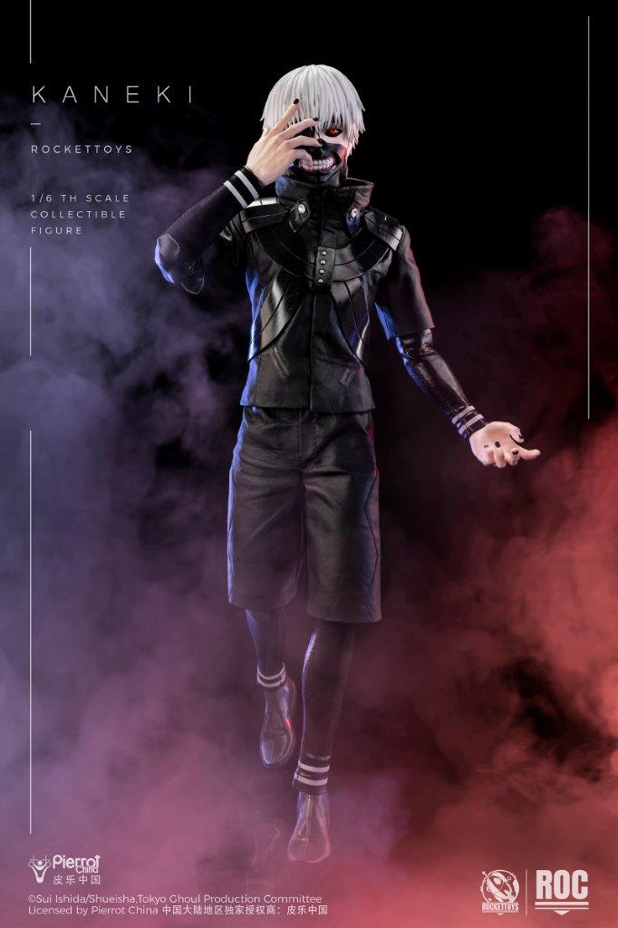 Mô hình figure 1/6 Rocket Toys ROC-025 Ken Kaneki Combat Suit Version - Image 3