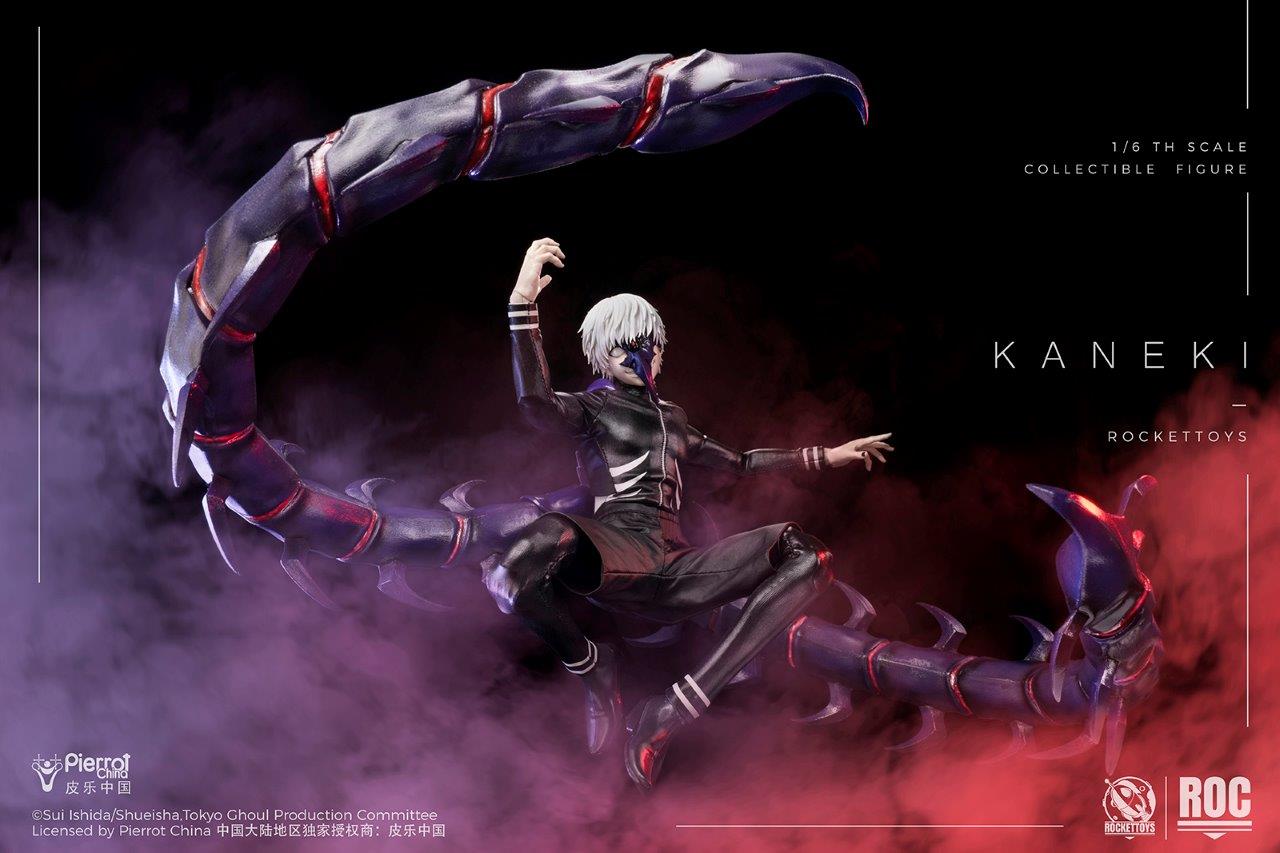 Mô hình figure 1/6 Rocket Toys ROC-025 Ken Kaneki Combat Suit Version - Image 24
