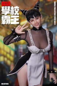 Mô hình figure nữ 1/6 Super Duck SET093 School Bully Fighting Goddess