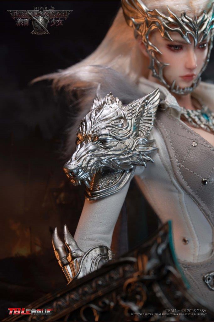 Mô hình figure 1/6 TBLeague PL-2026-236A The Girl Under Wolf’s Ward Alina Sliver - Image 11