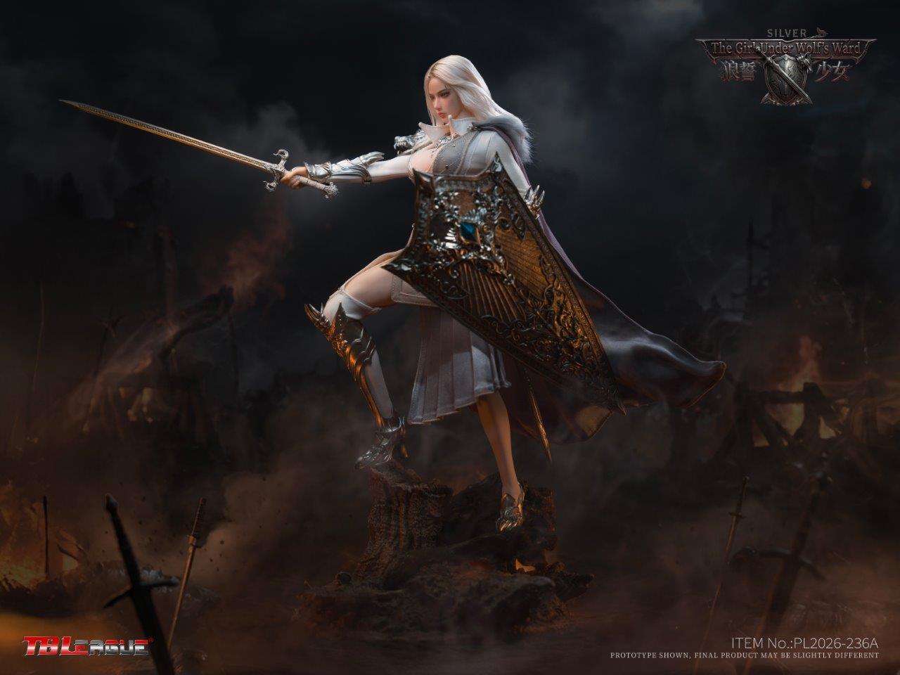 Mô hình figure 1/6 TBLeague PL-2026-236A The Girl Under Wolf’s Ward Alina Sliver - Image 14