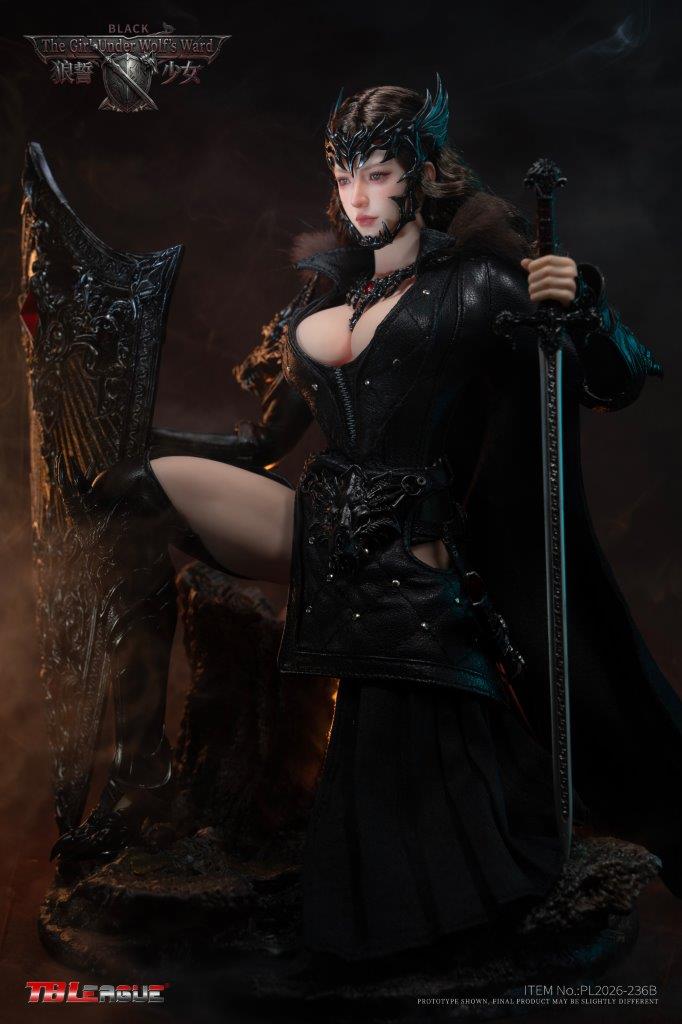 Mô hình figure 1/6 TBLeague PL-2026-236B The Girl Under Wolf’s Ward Alina Black - Image 8