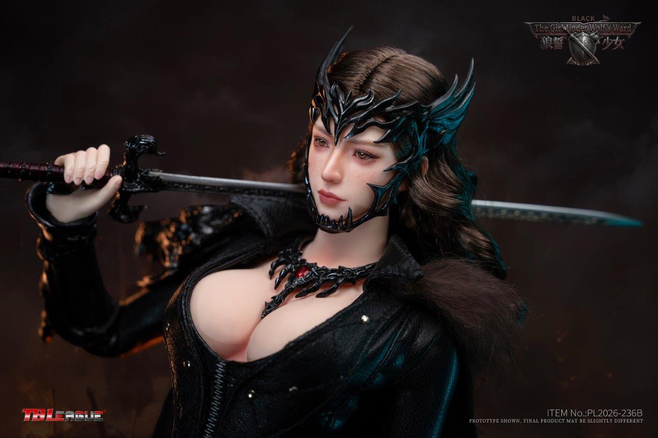 Mô hình figure 1/6 TBLeague PL-2026-236B The Girl Under Wolf’s Ward Alina Black - Image 11