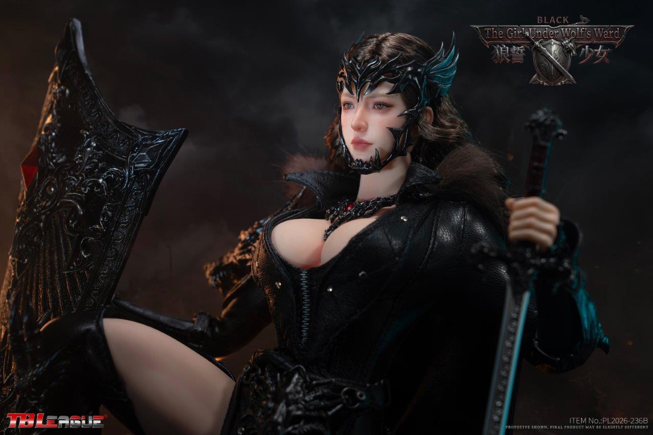 Mô hình figure 1/6 TBLeague PL-2026-236B The Girl Under Wolf’s Ward Alina Black - Image 13