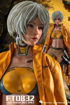 Mô hình figure 1/6 True1Toys FT0832 Android Bill Rust Blades Figure phiên bản tóc xám