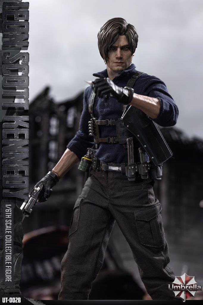 Mô hình figure 1/6 Umbrella UT-002B Leon S Deluxe kèm base (tóc nhựa)
